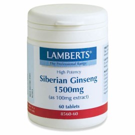 LAMBERTS SIBERIAN GINSENG 1500MG 60TABS
