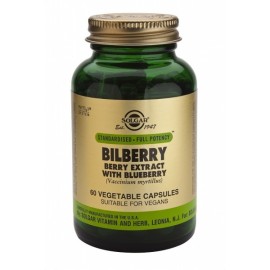 SOLGAR BILBERRY BERRY EXTRACT VEG.60S