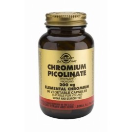 SOLGAR CHROMIUM PICOLINATE 200MCG 90CAP
