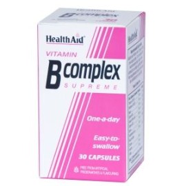 HEALTH AID B COMPLEX SUPREME CAPSULES 30s