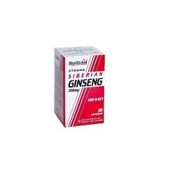 HEALTH AID SIBERIAN GINSENG 250MG CAPSULES 30S