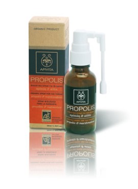 Apivita Propolis Βιολογικό Spray Λαιμού Με Πρόπολη