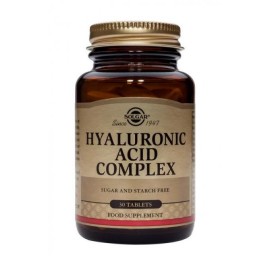 SOLGAR HYALURONIC ACID COMPLEX 120MG 30TAB