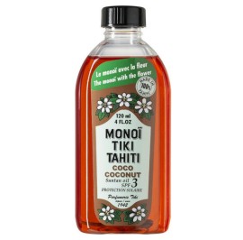 Monoi Tiki Tahiti Coco Coconut Bronzant Spf 3 Sun