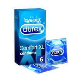 Durex Comfort XL Προφυλακτικά 6 Τεμάχια