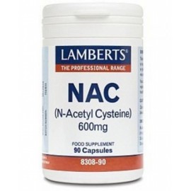 LAMBERTS NAC N-ACETYL CYSTEINE 600MG 90CAPS