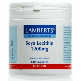 LAMBERTS SOYA LECITHIN 1200MG 120CAP