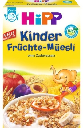 HIPP ΠΑΙΔΙΚΑ ΜΟΥΣΛΙ ΜΕ ΦΡΟΥΤΑ 200GR 1-3 ΕΤΩΝ