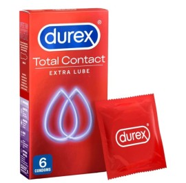 Durex Total Contact Προφυλακτικά 6 Τεμάχια