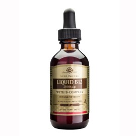SOLGAR VITAMIN B12 2000ΜG WITH B-COMPLEX LIQUID 59