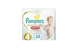 Pampers Premium Care Pants No4 (9-15Kg) Πάνες Βρακ