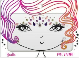 Snails Face Tattoo Jewel Queen Τατουάζ Κόσμημα Προ