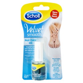 SCHOLL VELVET SMOOTH NAIL CARE OIL 7.5 ML