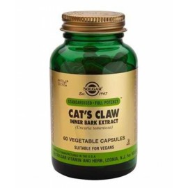 SOLGAR CATS CLAW INNER BARK EXTRACT SFP 60VCAPS