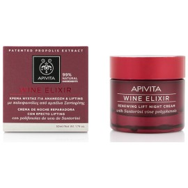 Apivita Wine Elixir Renewing Lift Night Cream 50ml