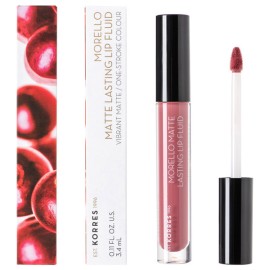 Korres Morello Matte Lasting Lip Fluid 10 Damask R