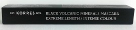 KORRES BLACK VOLCANIC MINERAL MASCARA EXTREME LENG