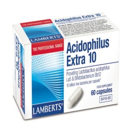 LAMBERTS ACIDOPHILUS EXTRA 10 60CAPS
