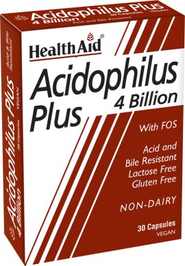 HEALTH AID ACIDOPHILUS PLUS 4 BILLION - BLISTER 30