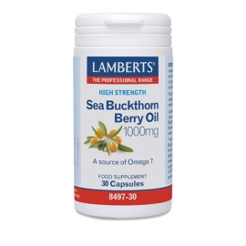 LAMBERTS SEA BUCKTHORN BERRY OIL 1000MG 30CAPS