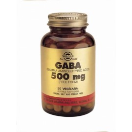 SOLGAR GABA 500MG 50VCAP