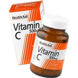 HEALTH AID VITAMIN C 500MG CHEWABLE ORANGE FLAVOUR