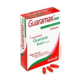 HEALTH AID GUARAMAX™ GUARANA 1000MG CAPSULES 30S -
