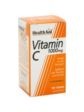 HEALTH AID VITAMIN C 1000MG CHEWABLE 100 TABLETS