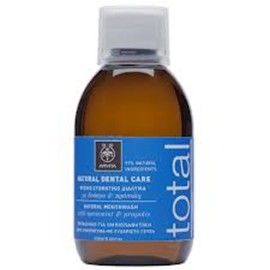 APIVITA MOUTHWASH TOTAL ΜΕ ΠΡΟΠΟΛΗ & ΔΥΟΣΜΟ 250ML