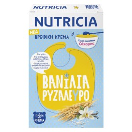 Nutricia Κρέμα Βανίλια Ρυζάλευρο 250gr