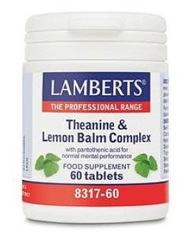 LAMBERTS THEANINE & LEMON BALM COMPLEX 60TABS