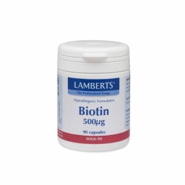 LAMBERTS BIOTIN 500MCG 90CAPS