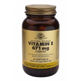 SOLGAR VITAMIN E 1000 IU SOFTGELS 50s