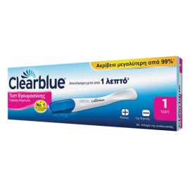 CLEARBLUE ΤΕΣΤ ΕΓΚΥΜΟΣΥΝΗΣ ΑΠΟΤΕΛΕΣΜΑ ΜΕΤΑ ΑΠΟ 1 Λ