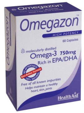 HEALTH AID OMEGAZON 750MG 60CAPS -BLISTER