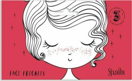 Snails Face Tattoo Freackles Τατουάζ Προσώπου Φακί