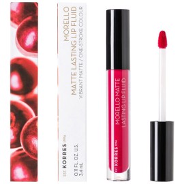 Korres Morello Matte Lasting Lip Fluid 29 Strawber