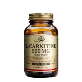 SOLGAR L-CARNITINE 500MG TABS 60S