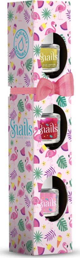 Snails Mini Gift Pack Flamingo Nails Colour Πακέτο
