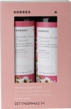 KORRES SET INTIMATE L.ACID ΜΕ ΧΑΜΟΜΗΛΙ 250ML 1+1 Δ