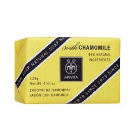 Apivita Soap Chamomile Σαπούνι Με Χαμομήλι 125gr