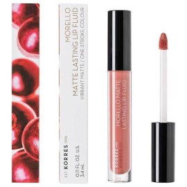 Korres Morello Matte Lasting Lip Fluid 06 Romantic