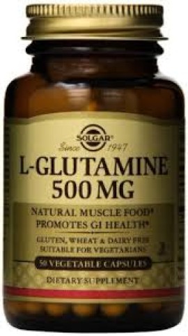 SOLGAR L-GLUTAMINE 500MG 50VCAP