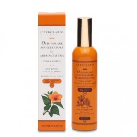 L Erbolario Sun Oil Tan Accelerator SPF15 αντηλιακ