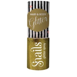 Snails Hair & Body Glitter Spray Παιδικό Σπρέι Χρυ