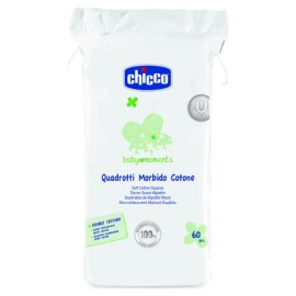 Chicco Baby Moments Τετράγωνα Μαντηλάκια από Βαμβά
