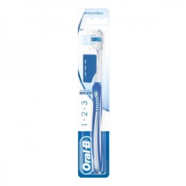 Oral-B 1-2-3 Indicator 40mm Medium Οδοντόβουρτσα Μ