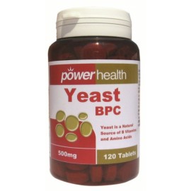 POWER HEALTH YEAST 500MG 120TAB