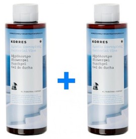 KORRES SET ΑΦΡΟΛΟΥΤΡΟ ΑΜΠΕΛΙ ΣΑΝΤΟΡΙΝΗΣ 250ML 1+1