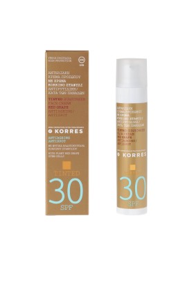 Korres Αντηλιακή Κρέμα Προσώπου Κόκκινο Σταφύλι με